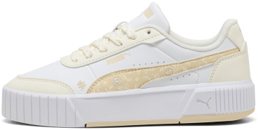 Кеды Puma Кеды Carina Mia Fleurs de Provence Sneakers Women белый, золотистый