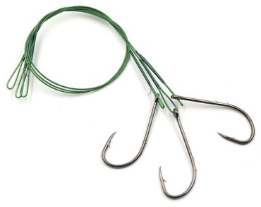 Namazu Leader 1х7 Nylon Coated Green N-LS39-20BH1/0L 0.39 зеленый