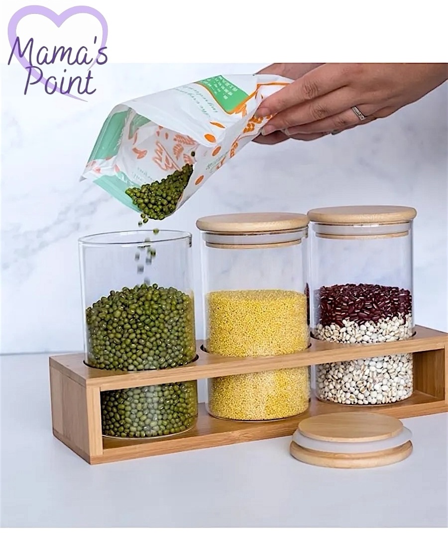 Mama’s Point набор для специй набор для специй, бамбук, стекло