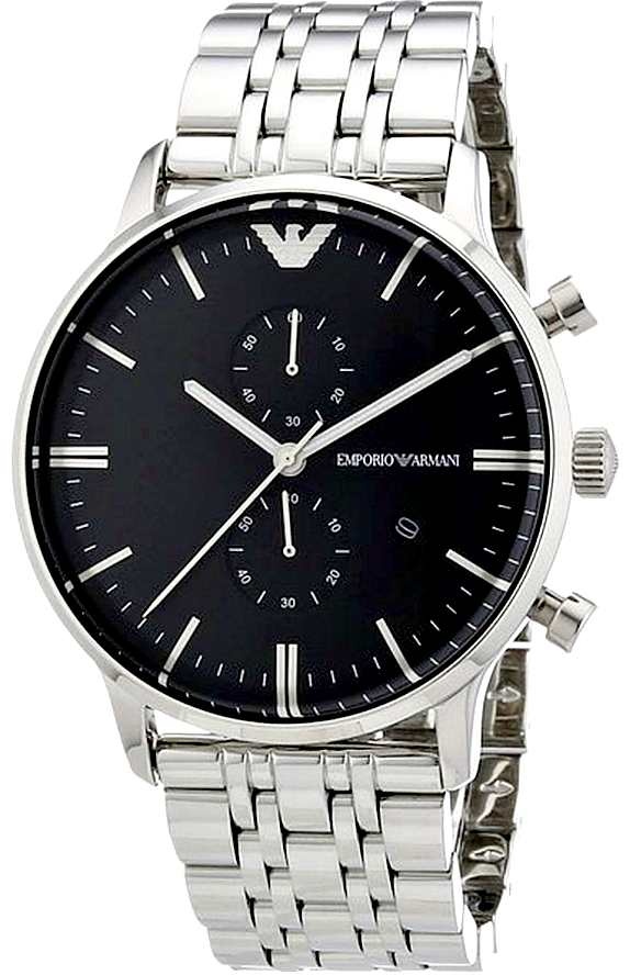Кварцевые Emporio Armani AR0389 нержавеющая сталь