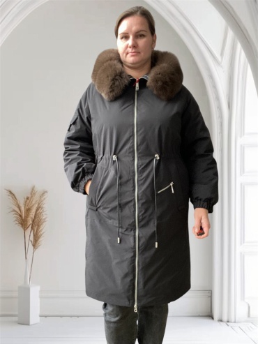 Пуховик Astrid черный