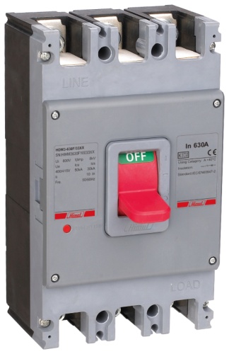 Himel автоматический выключатель 3P 630 A, 50 кА, 230 В