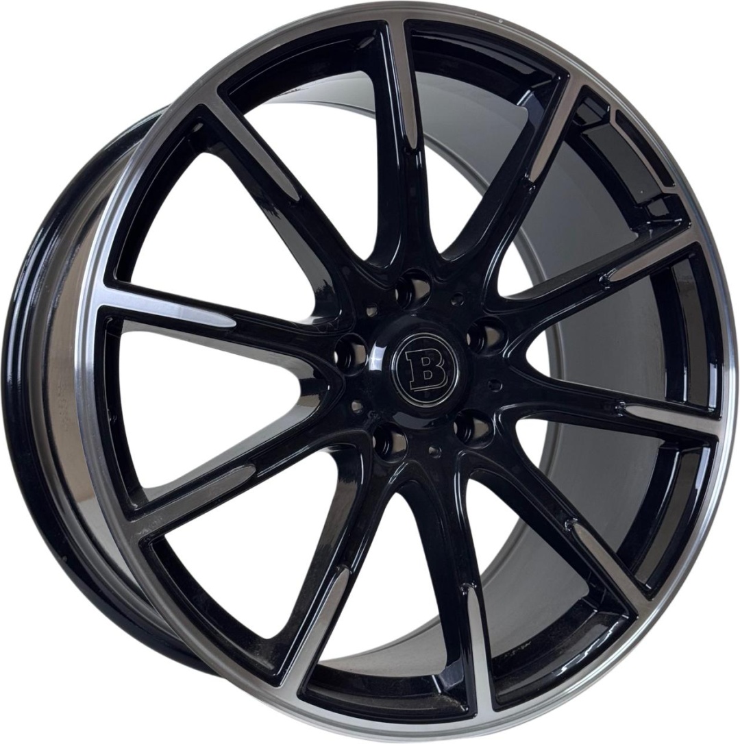 Wheels 1693DD 10x21/5x130 D84.1 ET55 4 диска черный, хром