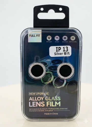 Стекло Lens Film для Apple iPhone 13 IP 13 серебристый