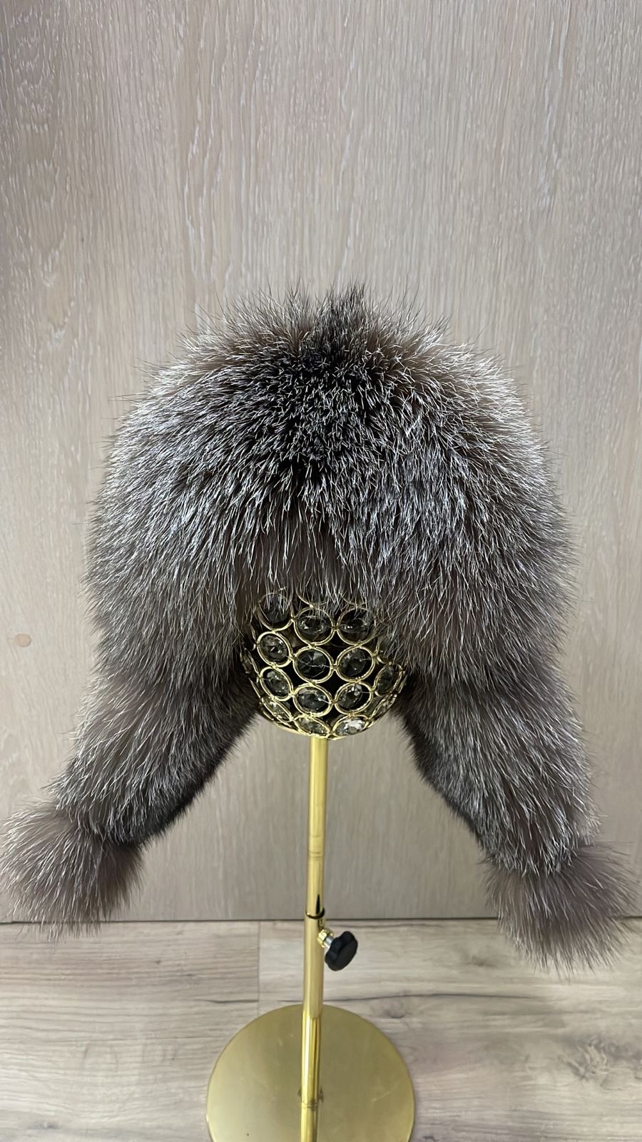 Ушанка SemiFur размер 55, 56, 57, 58, коричневый