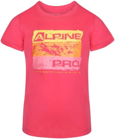 Футболка Alpine Pro розовый
