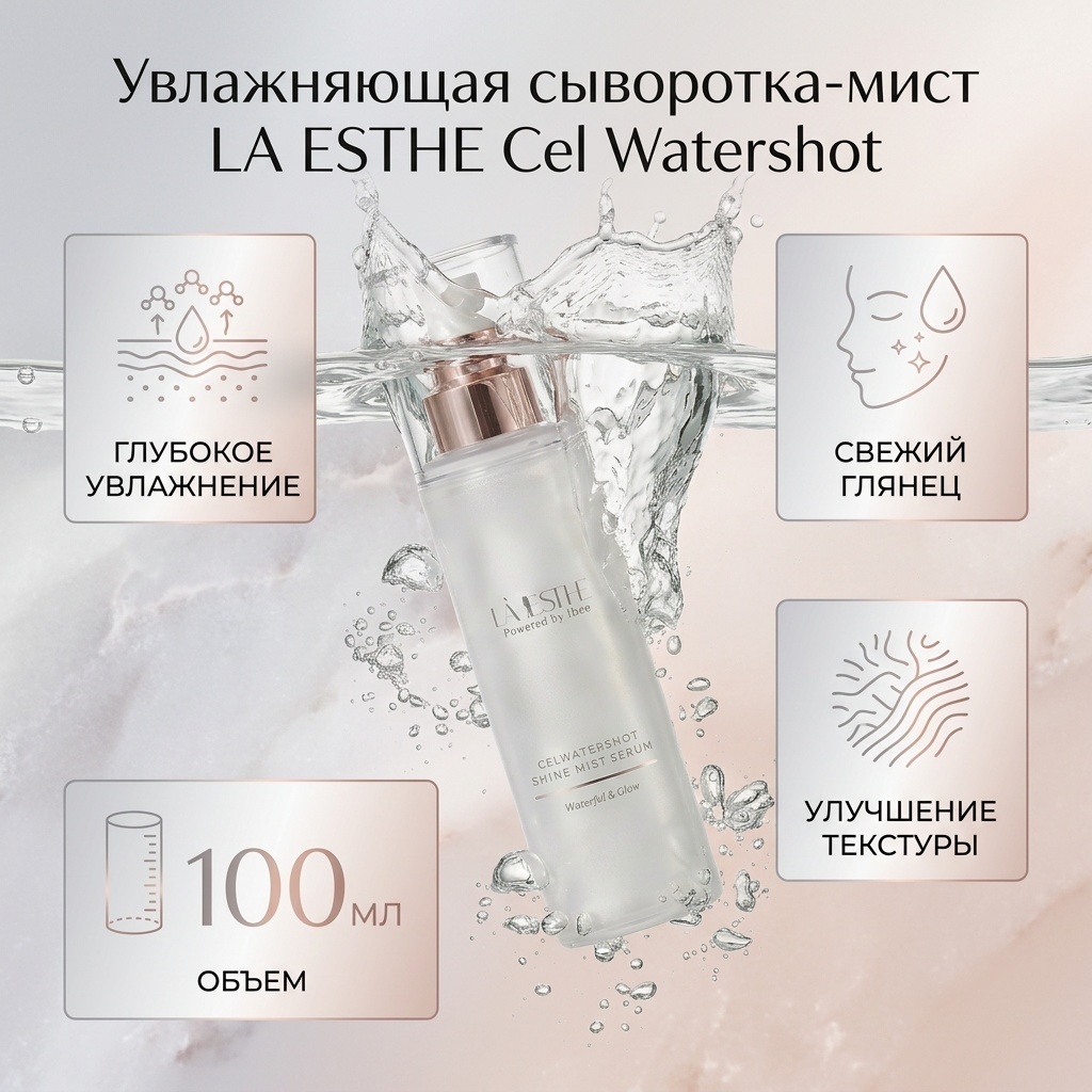 La Esthe мист Увлажняющая сыворотка LAESTHE, 100мл 100 мл