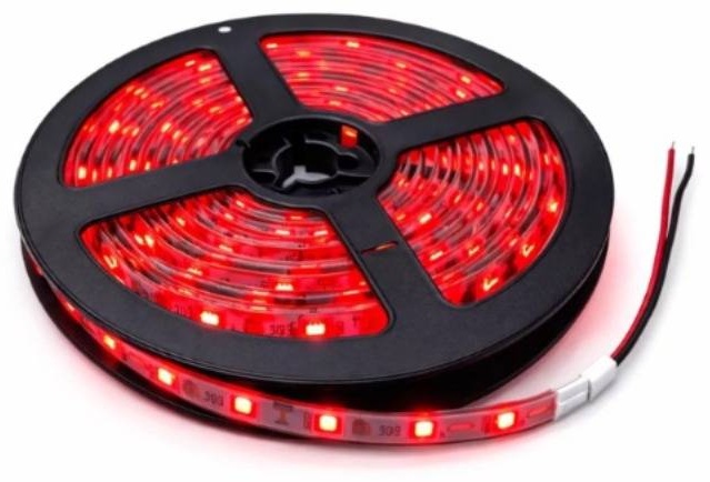 Светодиодная лента TDM ELECTRIC красный 5 м