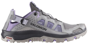 Треккинговые кроссовки Salomon серый, фиолетовый