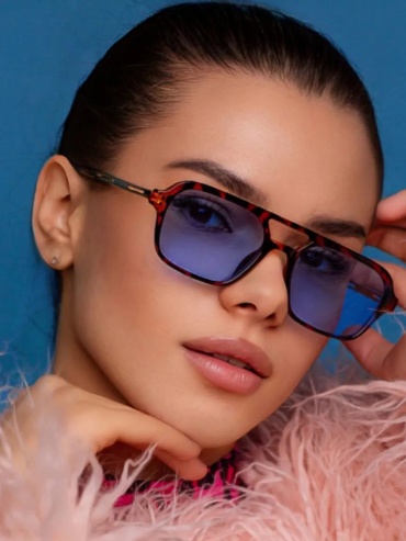 Sun Loren солнцезащитные очки авиаторы однотонные