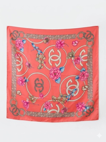 Платок Fashion шерсть, вискоза 90 x 90 см