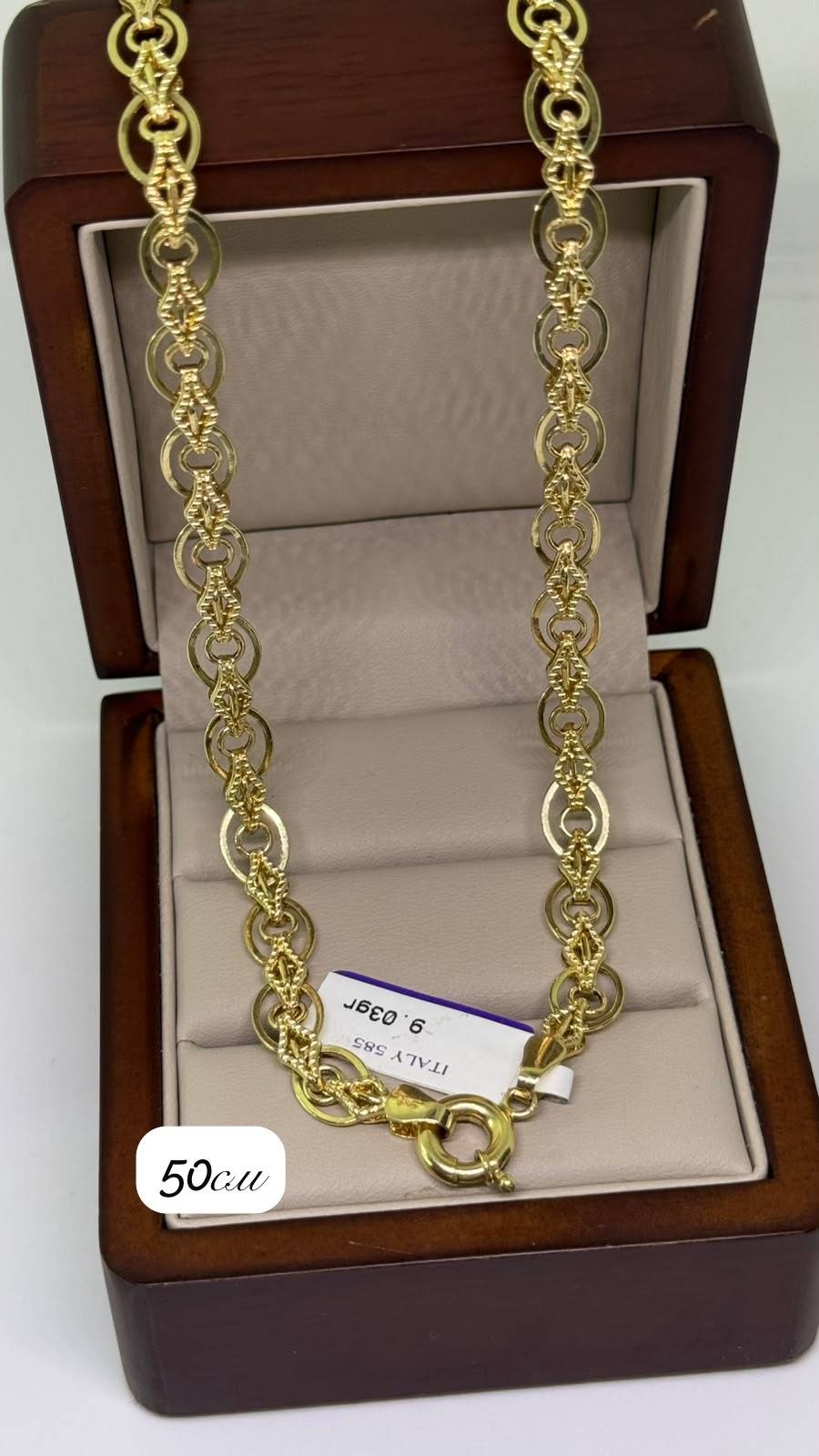 Колье Sandu gold 5085532 длина 50 см вес 9.03 г золото, без вставок