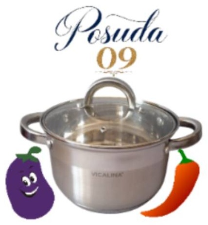 Кастрюля 3 л, Vicalina Stainless steel нержавеющая сталь