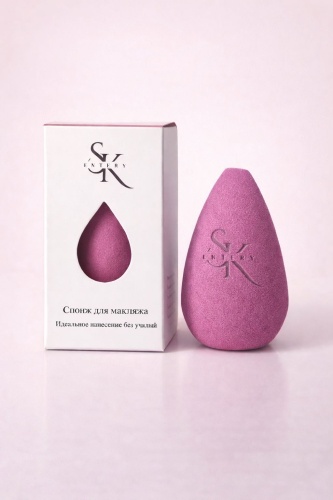 SK Luxury спонж скошенный поролон 1 шт