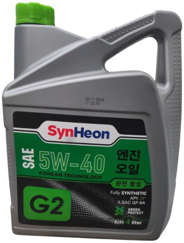 Синтетическое SynHeon Green Protect 5W-40 4 л