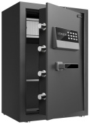 Сейф DELI ET622 ключевой, электронный замок (430х695х380 мм)