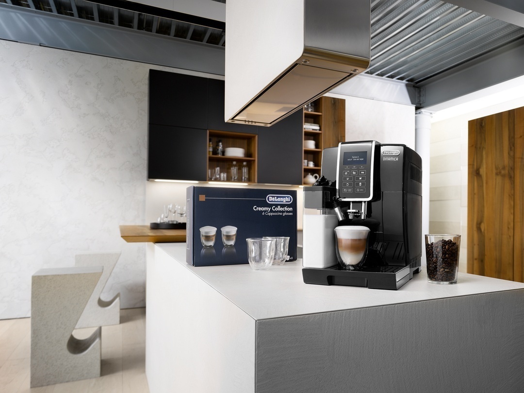 Кружка Delonghi прозрачный, 190 мл, боросиликатное стекло, 6 шт. — фото 6