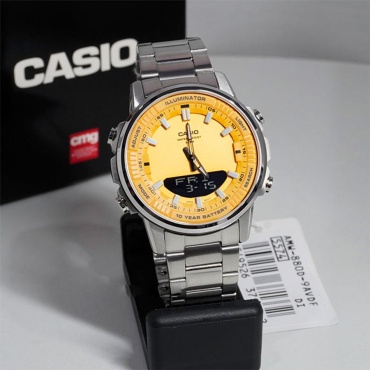 Кварцевые CASIO AMW-880D-9AVDF нержавеющая сталь