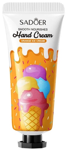 SADOER Shangduo Orange Ice Cream Nourishing Hand Cream - Питательный крем для рук крем для рук 20 г