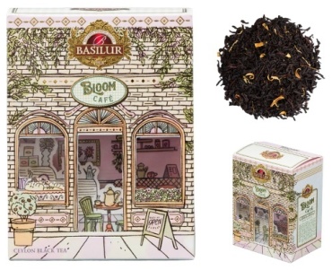 Чай Basilur Bloom Cafe Zesty Twist черный листовой 75 г