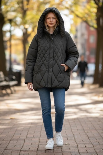 Зимняя куртка FASHION черный