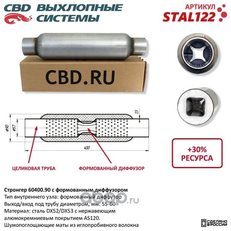 CBD стронгер STAL122