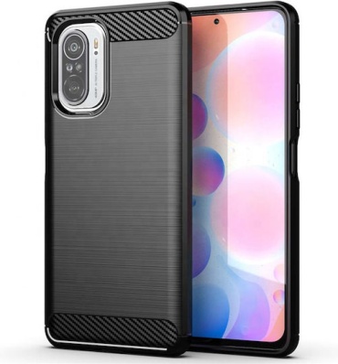 Чехол Auto Focus для Xiaomi Poco F3, Poco F3 Pro черный