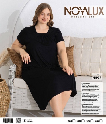 Ночная сорочка Noya Lux черный