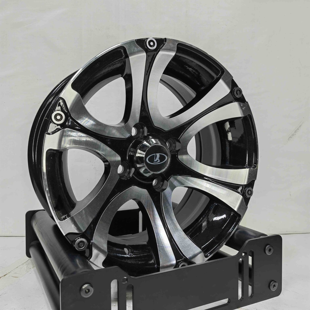 Rainbow Dance KM517 6x13/4x98 D58.6 ET10 4 диска черный, серебристый