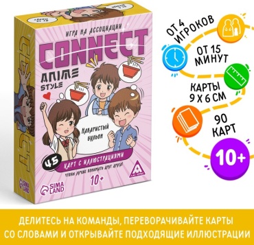 Настольная игра Лас Играс Connect. Anime style