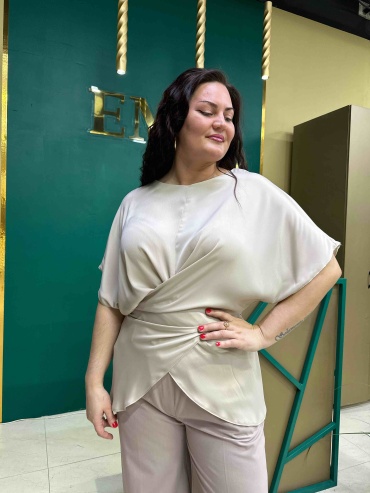 Блузка FASHION бежевый