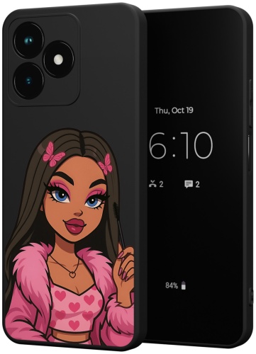 Чехол для Realme Realme Note 50, C51, C53 рисунок