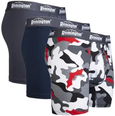 Боксеры Remington черный, синий, мультиколор