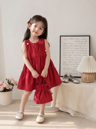 Повседневное платье FASHION однотонный бордовый, темно-бордовый