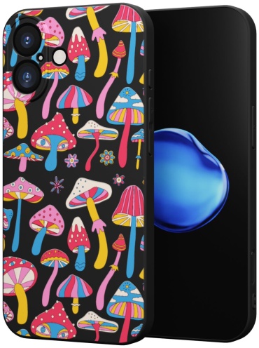 Чехол Mcover для Apple iPhone 16 рисунок