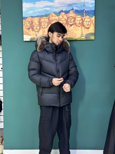 Пуховик RRR черный
