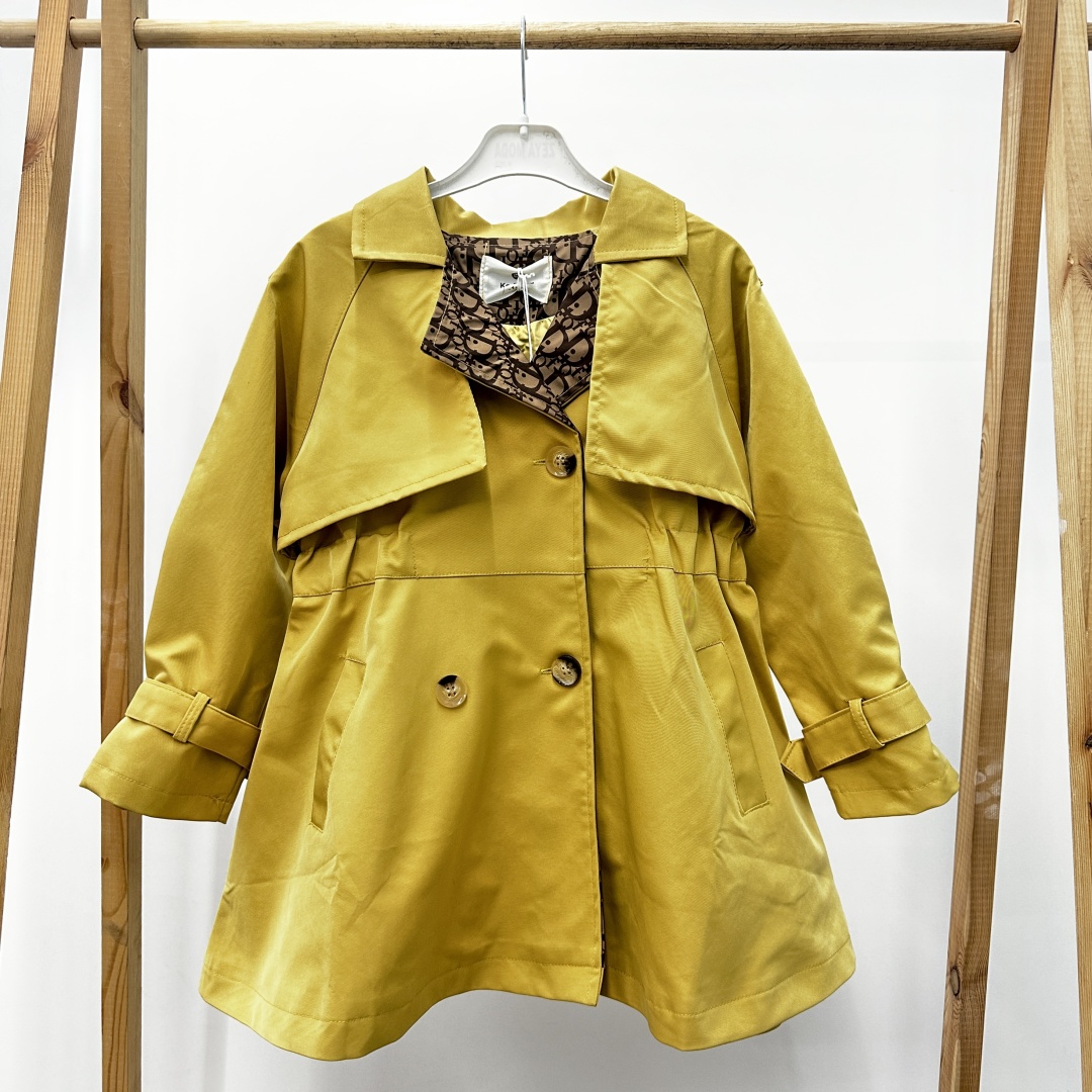 Тренчкот Kids Moda желтый