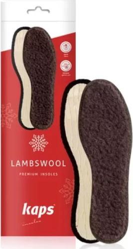 Kaps стельки Lambswool/01_0008_44 размер 44, классические, для спортивной обуви, для рабочей обуви