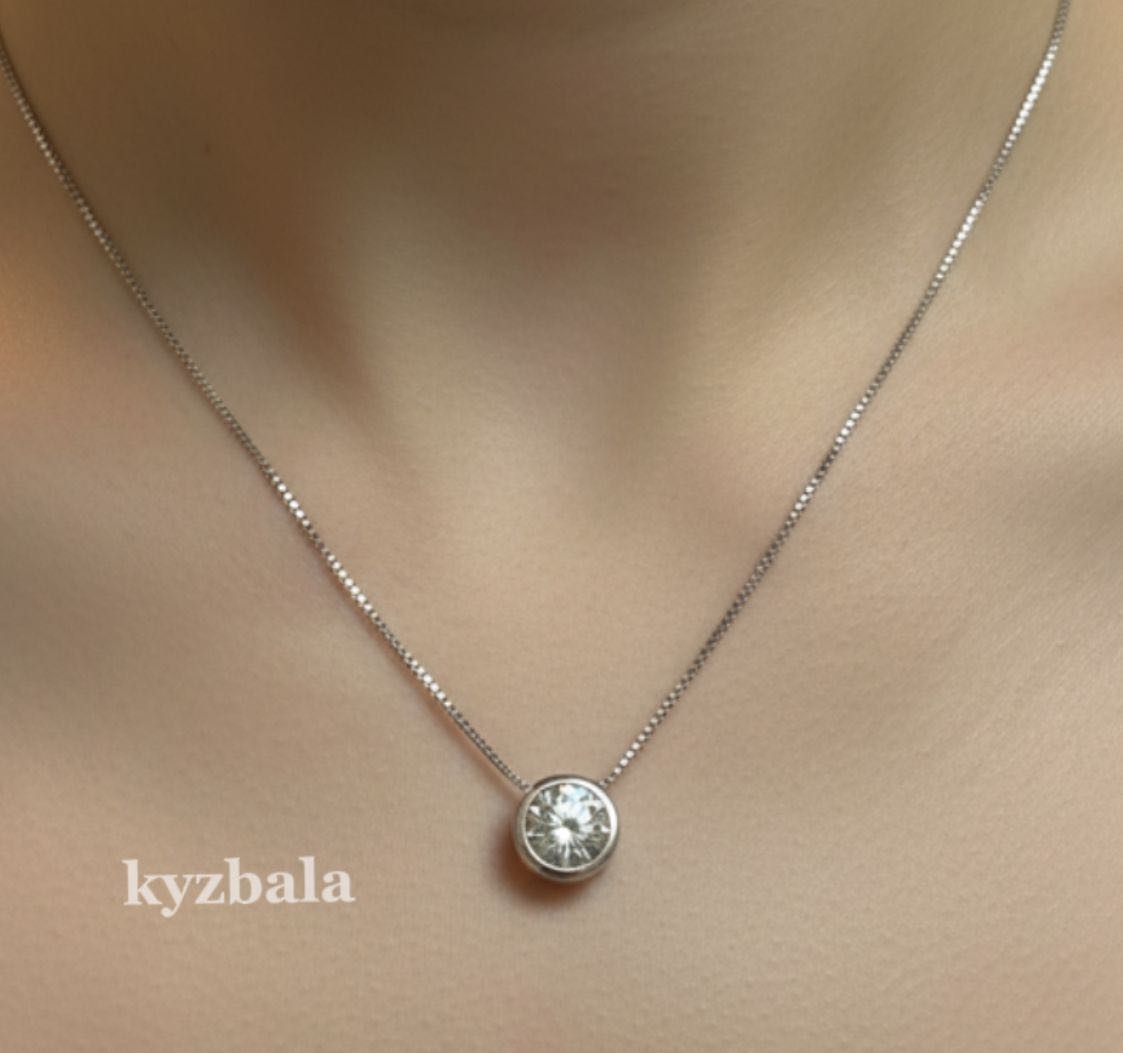 KYZ BALA 10012026 длина 40.5 см, вес 2 г серебро, плетение каприз