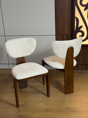 Стул OTBASY MEBEL Vulkan, 85x55x60 см, белый 2 шт.
