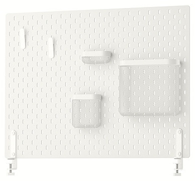 IKEA настенная решетка SKÅDIS 4 шт, сталь