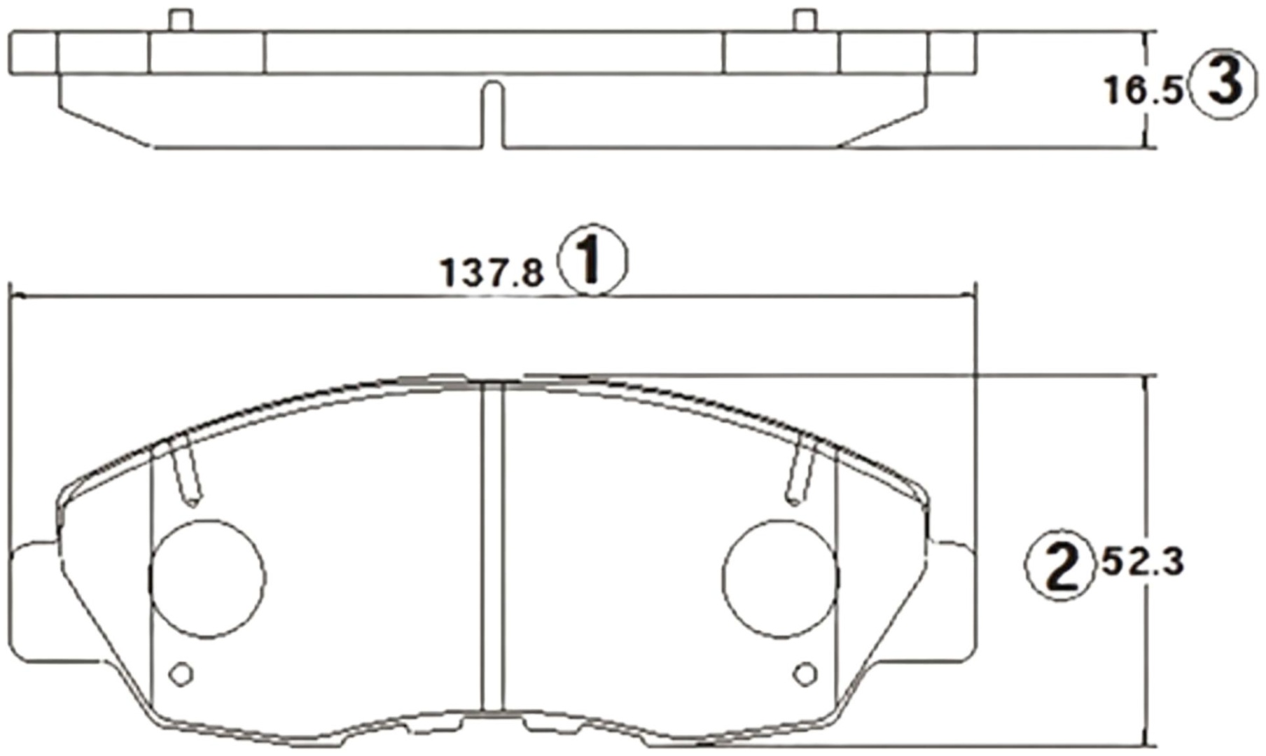 Колодки CTR GK0383