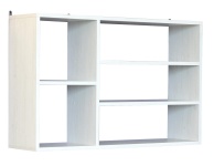 Полка Пинскдрев Луна, 94.2х25x60 см, белый