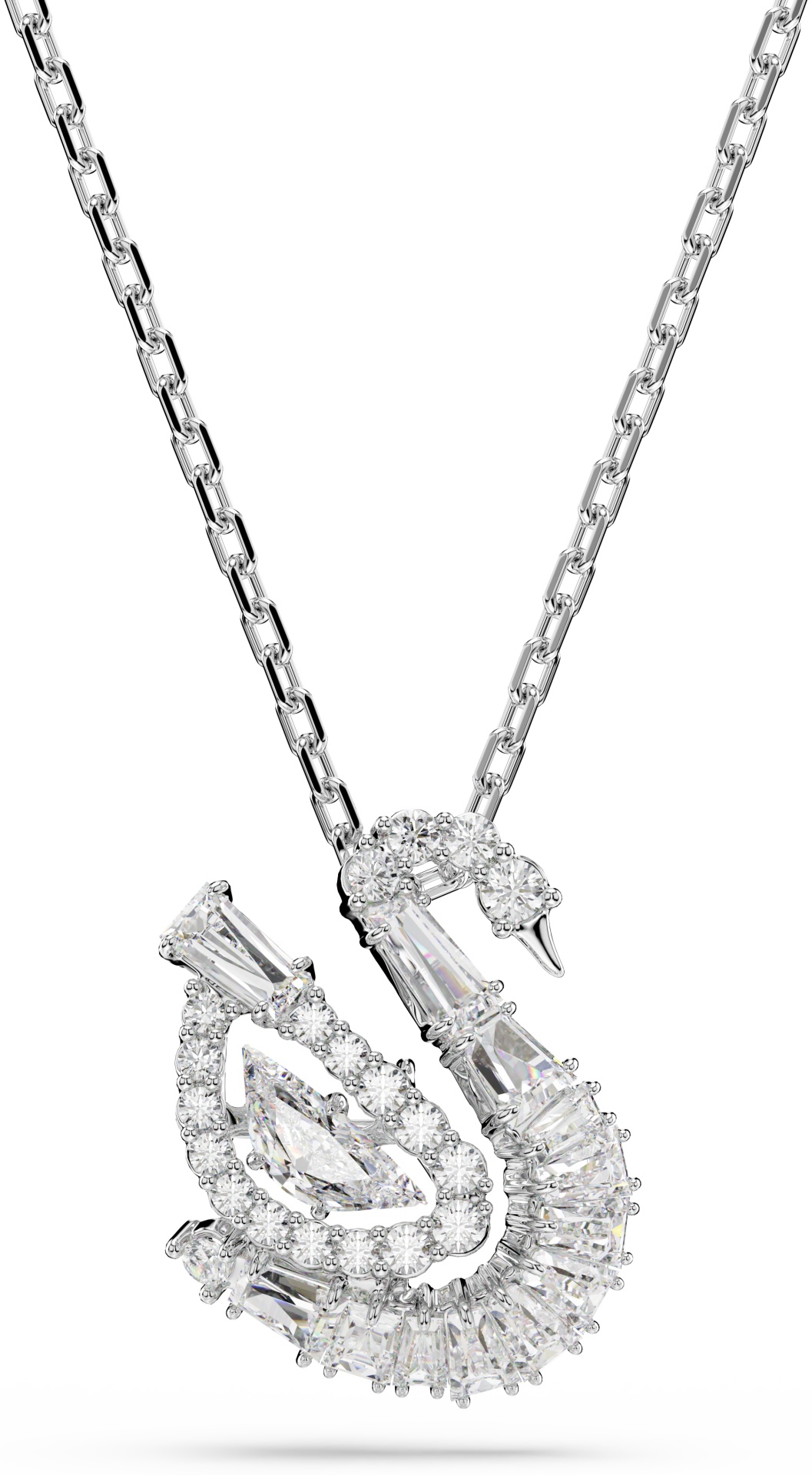 Цепь Swarovski длина 40 см ювелирный сплав кристаллы Swarovski