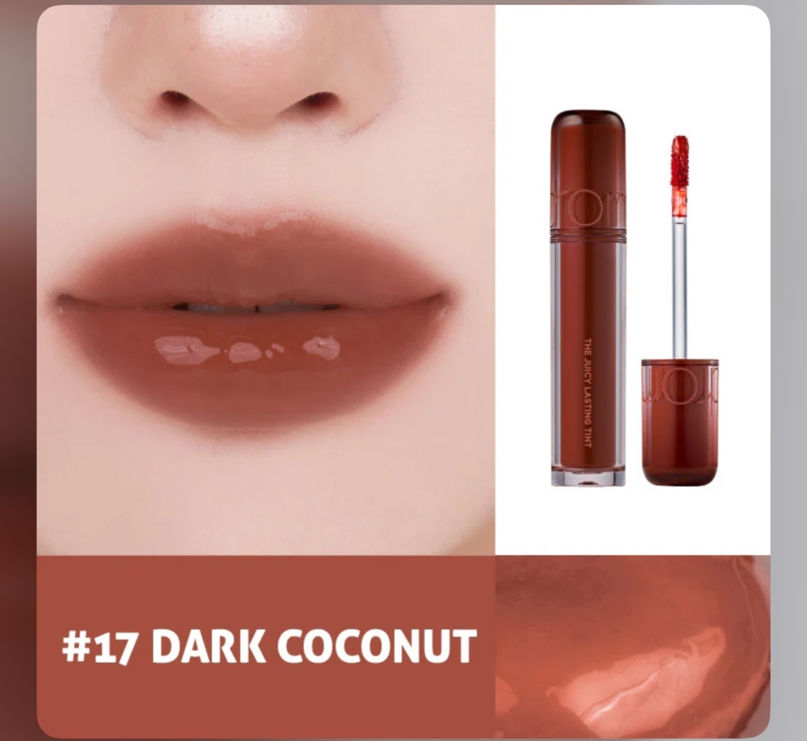 Romand Romand The juicy lasting tint тинт для губ 17 Dark coconut