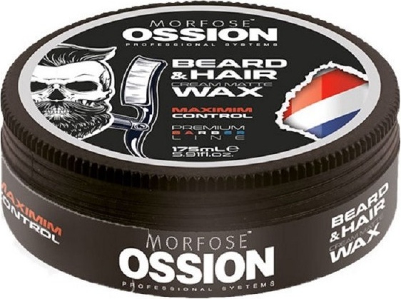 Воск для укладки волос Beard Wax с аргановым маслом, средняя фиксация, эффект мокрых волос, 175 мл