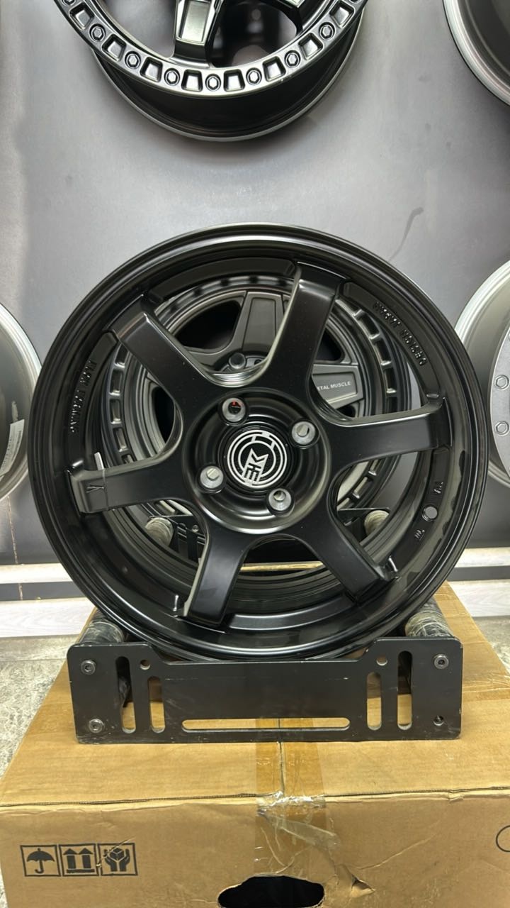 LKN Lkn1011 6.5x15/4x100 D73.1 ET35 4 диска черный