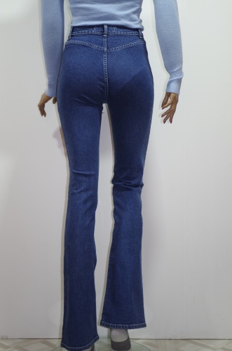 Джинсы клеш Machine Jeans синий