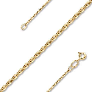 LINEA 8080208ПL-60_60 длина 60 см, вес 5.65 г золото, плетение якорное