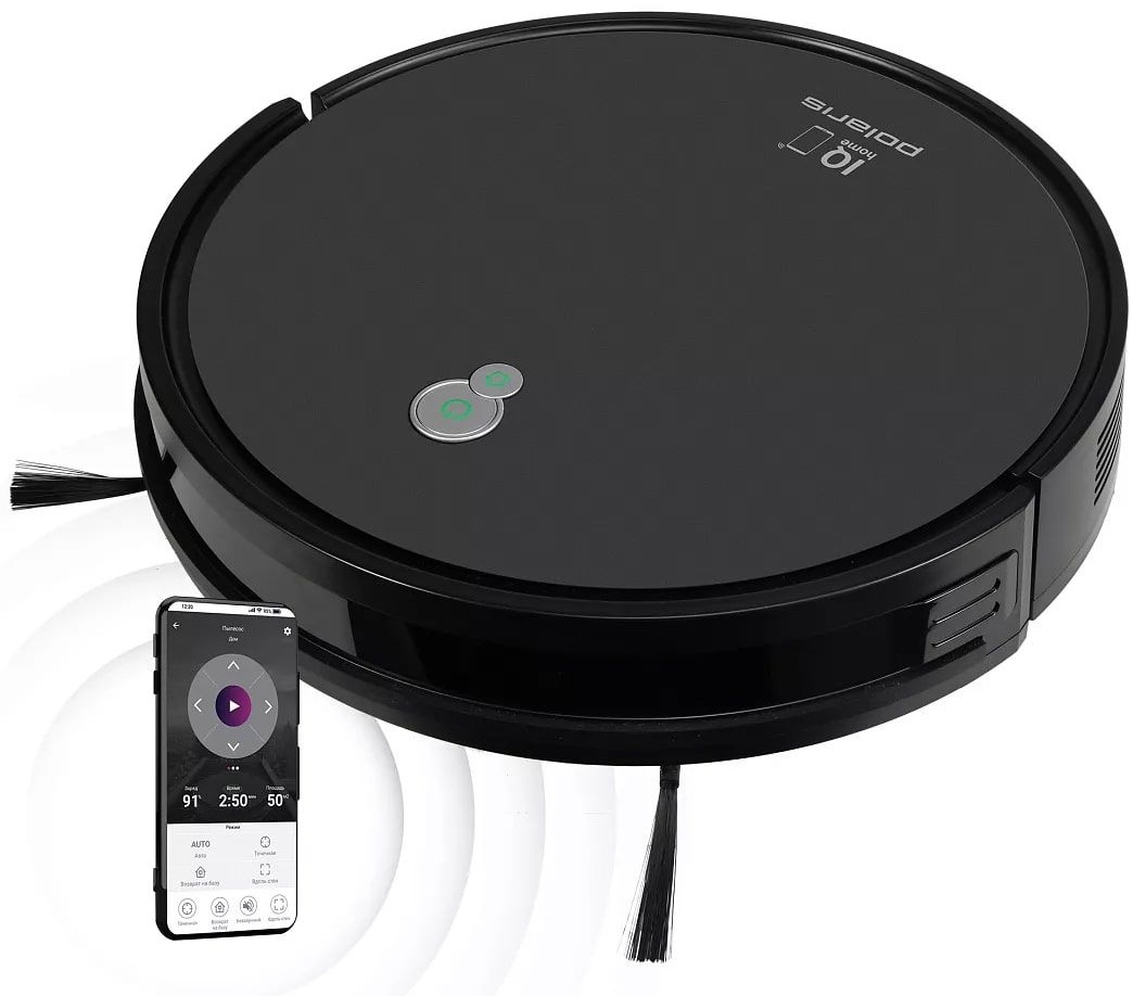 Робот-пылесос Polaris PVCR G2 1226 Wi–Fi IQ Home черный